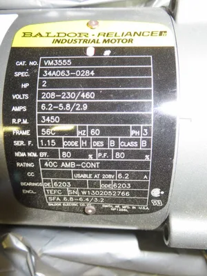Goulds Pump and Motor Combo 5SV6FE4F20 e-SV Series Vertical Multistage Pump, Unused Condition