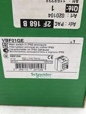 New | in-Stock SCHNEIDER ELECTRIC SCHNEIDER ELECTRIC VBF01GE Misc Electrical & Power Parts | ND Industrial Surplus #1214650