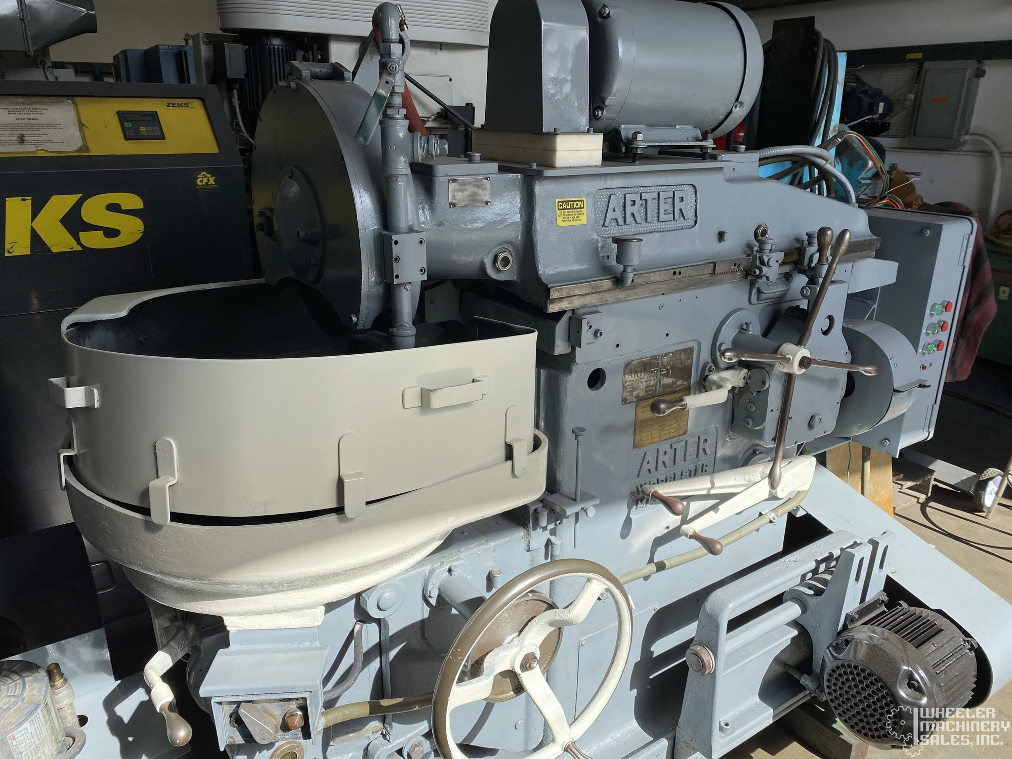 ARTER A3-12 HORIZONTAL-SPINDLE ROTARY SURFACE GRINDER 12" #6103 #1