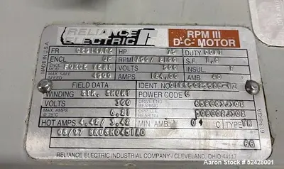 USED B & P PROCESS EQUIPMENT CK-60
