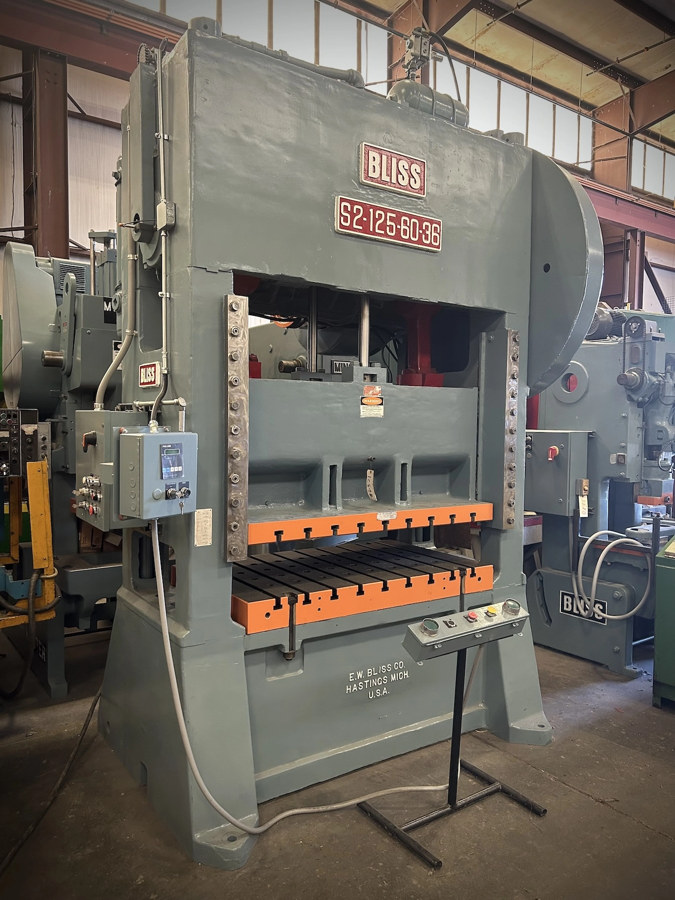 USED BLISS BLISS S2-125-60-36 PRESS