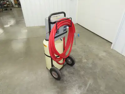 Foam King P56V Ecolab Portable Spray Unit Cart 15 Gal FloJet Diaphragm Air Pump