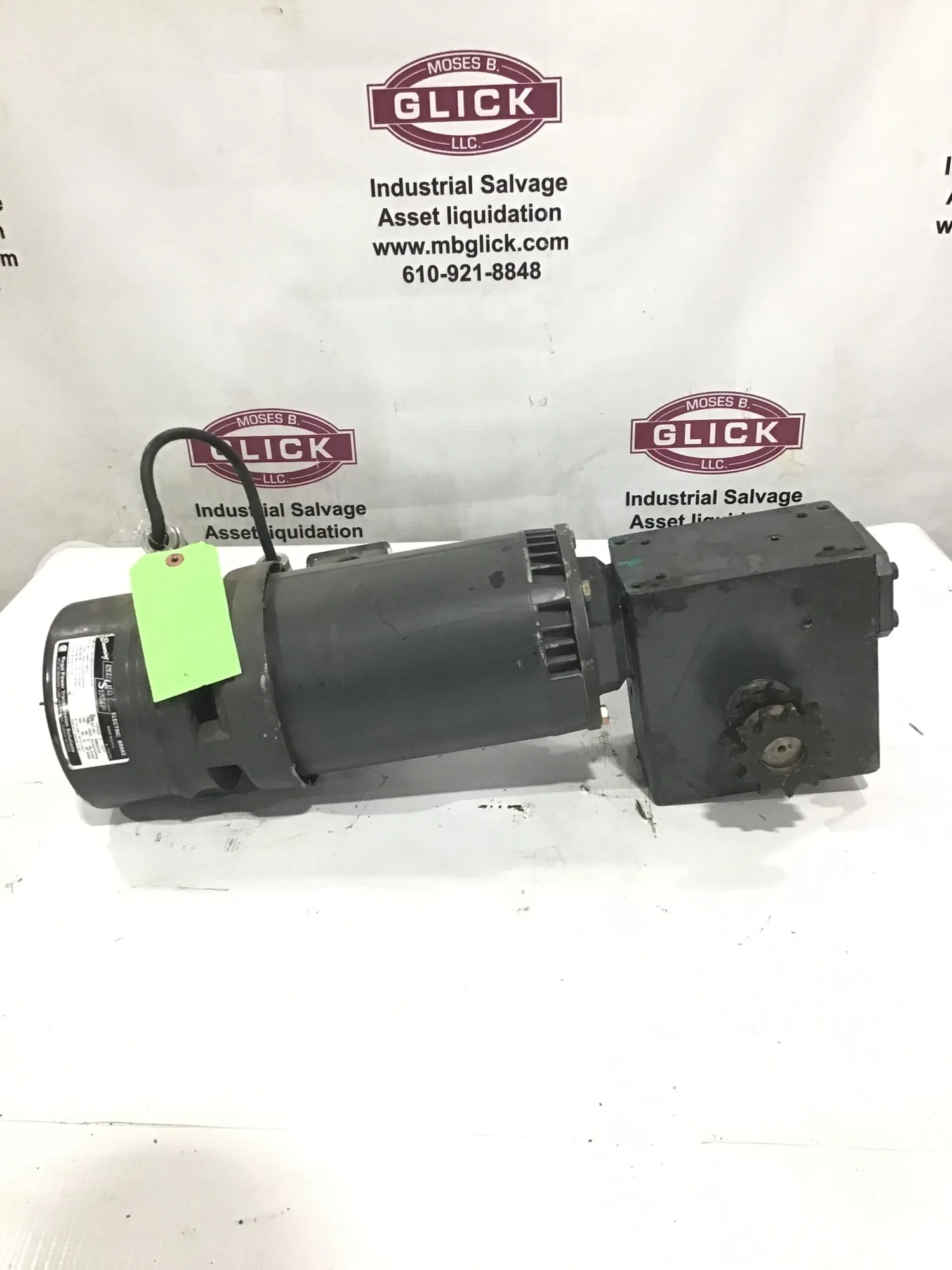 Hub City 264 Worm Gear Reducer 30:1 Ratio w/Browning Electric Motor 3 Torque