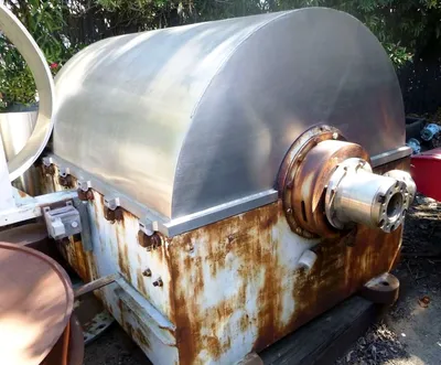 (2) Podbielniak 9800 centrifugal contactors, SS.