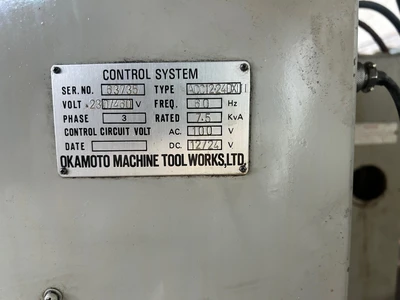 1997 Okamoto ACC 12-24DX Surface Grinder