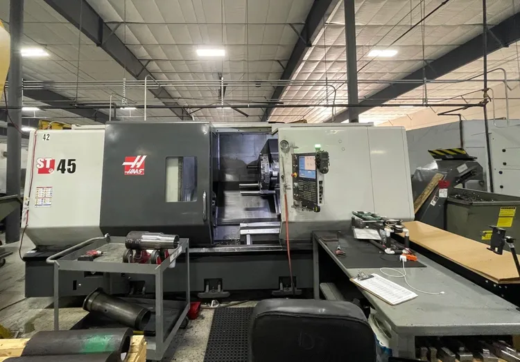 Used 2014 HAAS ST-45 CNC Lathes California US | Machinery Network #42989