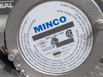 MINCO AS7221PW64Z3 Intrinsically Safe RTD Sensor Assembly New