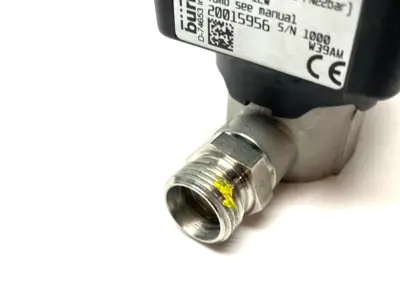 USED BÜRKERT PROPORT. GLOBE VALVE 3280-CM-03,0BBVAGM82-024DC12-10-B4-1I-IX