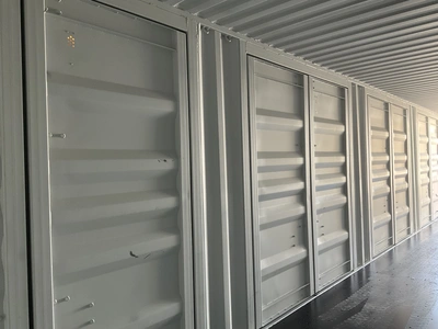 2025 High Cube 40’L x 8’W x 9’ 6”T Metal Shipping/Ground Container