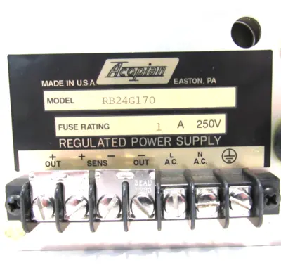 NEW ACOPIAN RB24G170 POWER SUPPLY