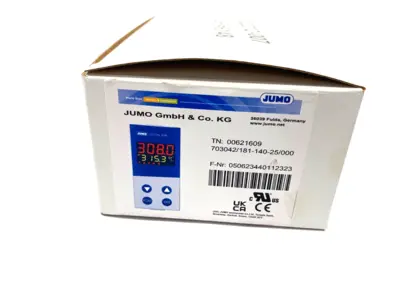 USED JUMO DTRON COMPACT CONTROLLER 2-LOGIC INPUTS