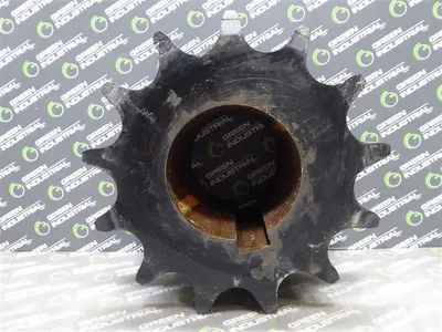 D200B13 Double Roller Sprocket 5-1/4" Bore 6-3/8" Through 11-2/3" Wide Surplus