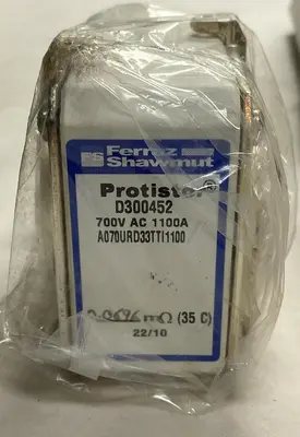 New | in-Stock FERRAZ SHAWMUT D300452 Miscellaneous Equipment (Electrical & Power) | Surplus Asset Holdings #1197525