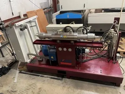 6' X 12" AKS MODEL WKX3S-612 WATERJET WITH 60,000 PSI
