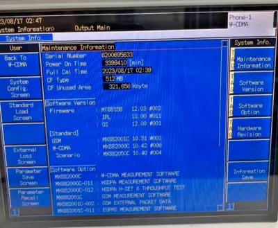 Anritsu MT8815B RF Communication Test Sets | ANACAPA EQUIPMENT BROKERS, INC (17)