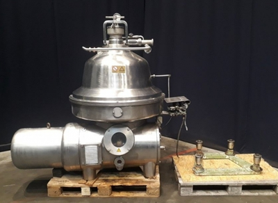 Westfalia CNA 215-01-076 bacteria separator, 316SS.