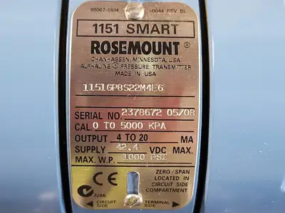 NEW ROSEMOUNT 1151GP8S22M4E6