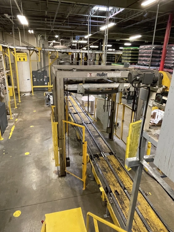 Used ITW MULLER OCTOPUS 505 Pallet Wrappers | Beverage Industries #1359554