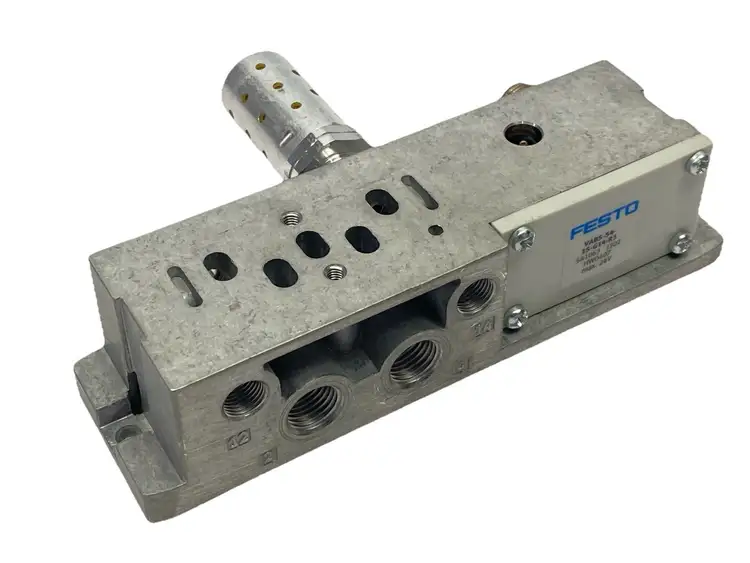 Used FESTO SUB VALVE MANIFOLD BASE MALE M12 541063 Valves/Fittings | Maverick Industrial Sales #1105278