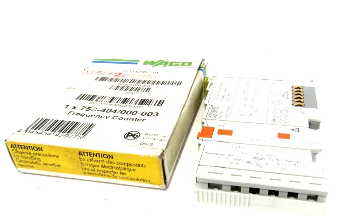 NEW WAGO 750-404/000-003 FREQUENCY COUNTER 750404000003