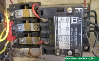 10 HP NEMA 1 Square D Fused Motor Starters, (6). Item # 1338