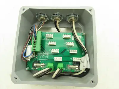 Mantissa Conveyor 000-120-17 Control Board Junction Box - Package Sorter Tipper