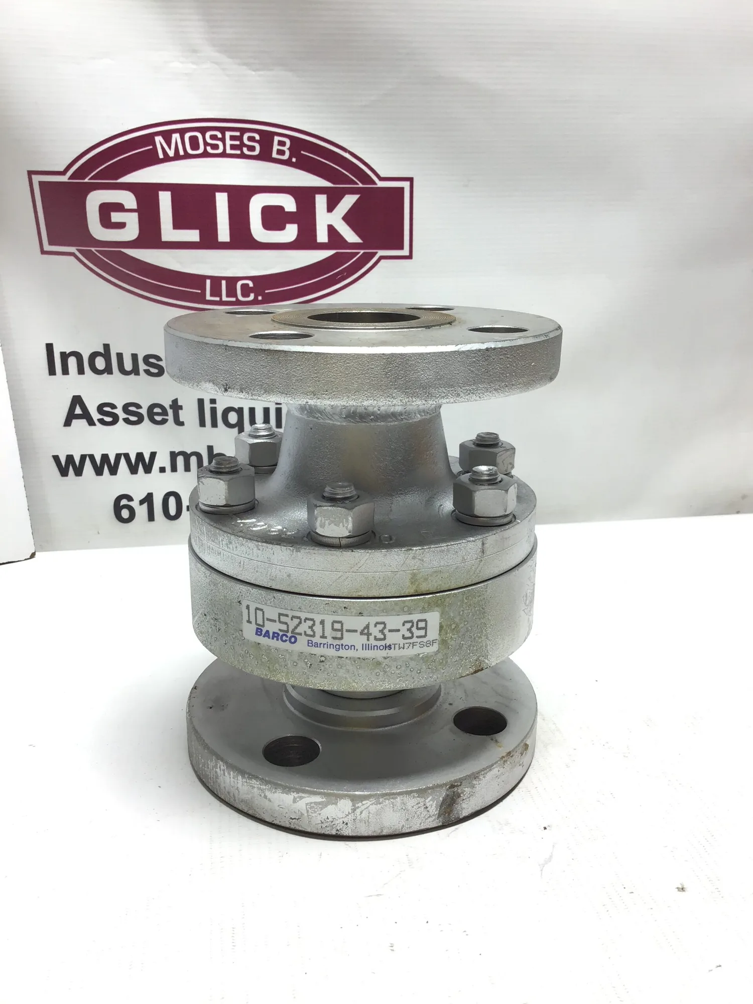 Barco H-T Swivels 10-52319-43-39 Floating Ball Valve