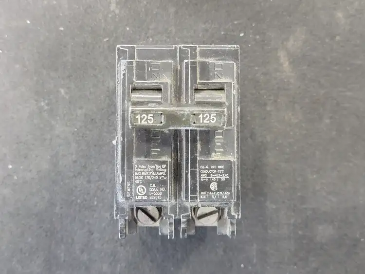 Used SIEMENS Q2125 Switchgears British Columbia CA | Lenmark #243625