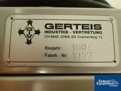 USED Gerteis Gerteis Polygran Roller Compactor, S/S