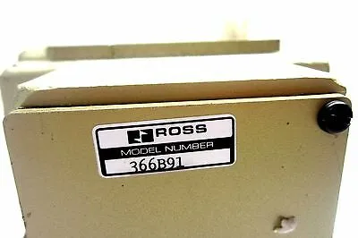 NEW ROSS 366B91 BASE ASSEMBLY
