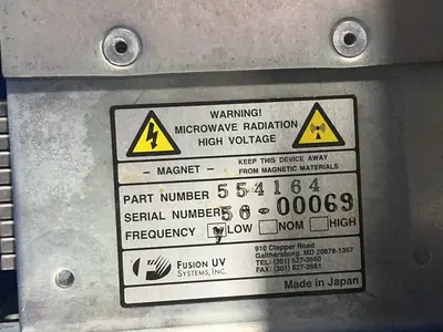 Used FUSION UV SYSTEMS, INC. _UNKNOWN_ UV Curing Systems Ohio US | HGR 24 #1547066