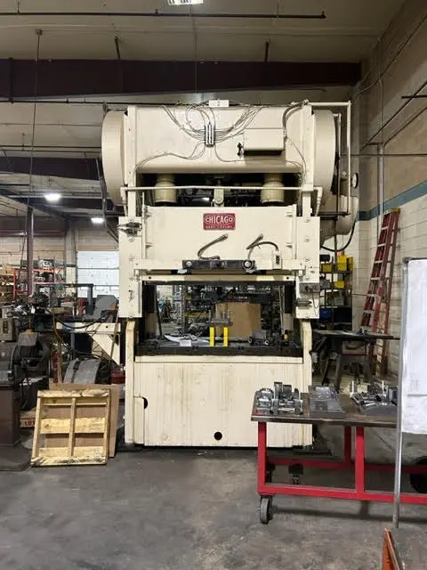 Used 1965 CHICAGO DREIS & KRUMP SS-150-30-60 Straight Side Presses Wisconsin US | Revelation Machinery #403106