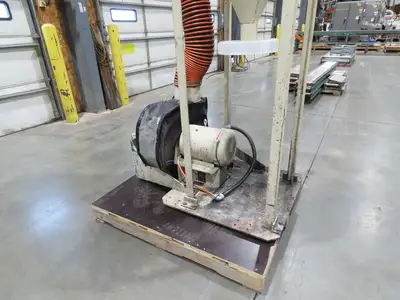 Cincinnati Fan PB-15A Cyclone Dust Collector Mesh Filter 5Gal 2600cfm 10Hp 112"H