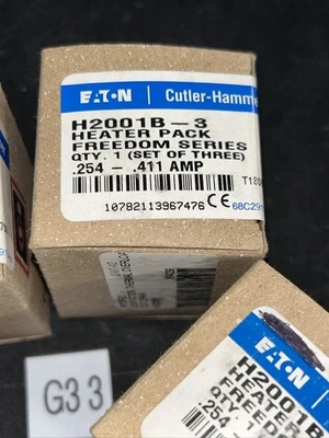 NEW Cutler-Hammer H2001B 3