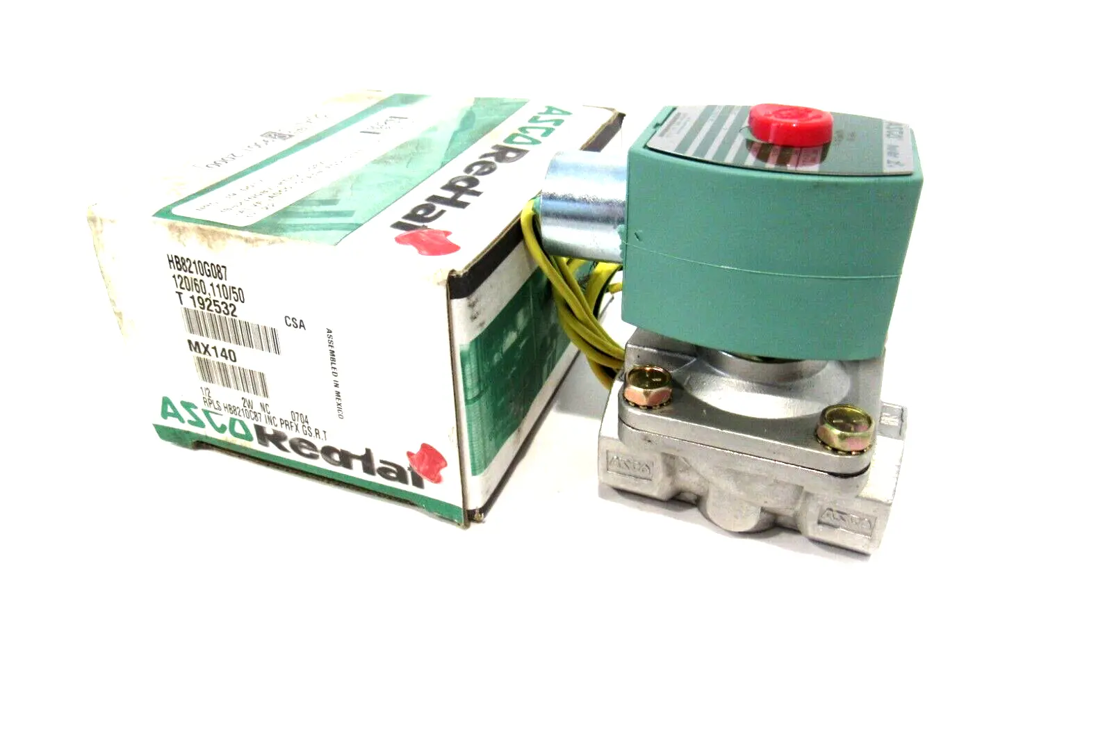 NEW ASCO HB8210G087 SOLENOID VALVE