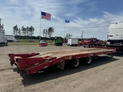 Used 2015 TALBERT AC-20 Flatbed Trailers Minnesota US | Carco Truck & Equipment #1514238