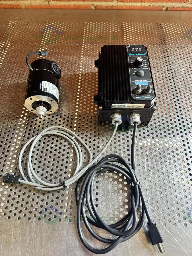 Used BODINE 33A3BEPM GEAR MOTOR 1/12 HP W/KB ELECTRONICS KBPC-240D CONTROLLER Gearmotors California US | Equipment Lab #1461681