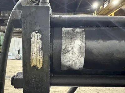 200 TON (2-3/8" TO 9-5/8") DIAMETER TRUE GRIT MODEL CT200 HYDRAULIC TUBE & PIPE PUSH POINTER / END FORMER/ SWAGING PRESS: STOCK #22399