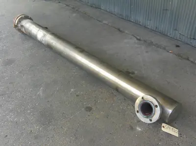 SPC9362  Heat Exchanger 35 sq.ft. Statco shell and tube heat exchanger, 150 psi shell, 150 psi internal, Stainless Steel
