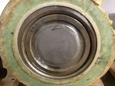 Fisher type 8550 Butterfly Valve size 4"