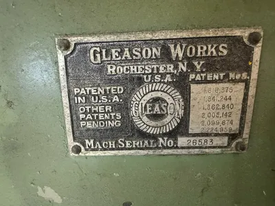 GLEASON 13A GEAR HOB + CUTTER SHARPENERS (INCLUDING CNC) | Piselli Enterprises (6)
