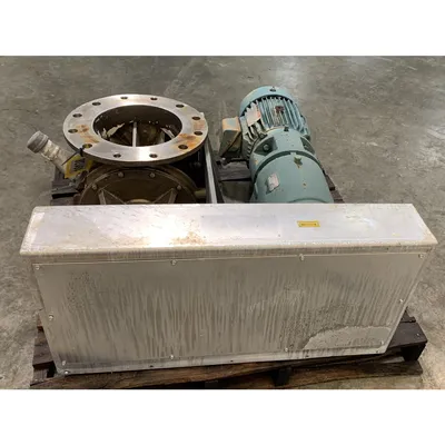 Used 10" Stainless Steel Flo-Tronics Rotary Airlock Feeder Valve