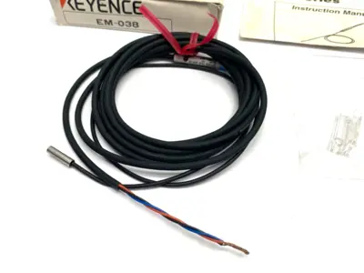 USED KEYENCE PROXIMITY SENSOR MAIN UNIT, SHIELDED TYPE, F3.8, NPN