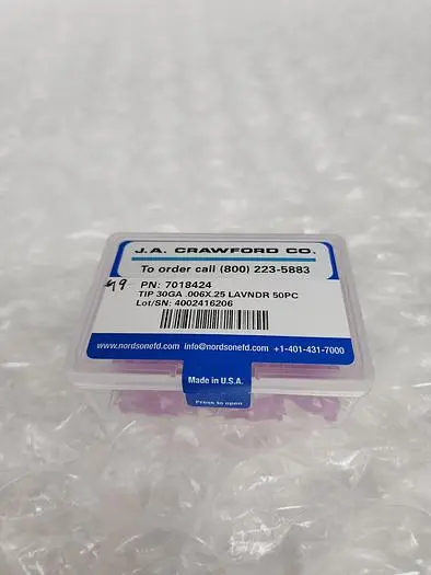 NORDSON DISPENSING TIP 30GA 7018424