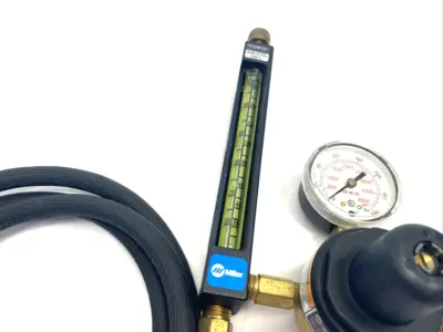 New | in-Stock Miller Flowmeter Regulator Combination with Welding Hose Parts Michigan US | Maverick Industrial Sales #1395447