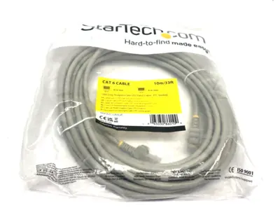NEW STARTECH 10M CAT6 ETHERNET CABLE