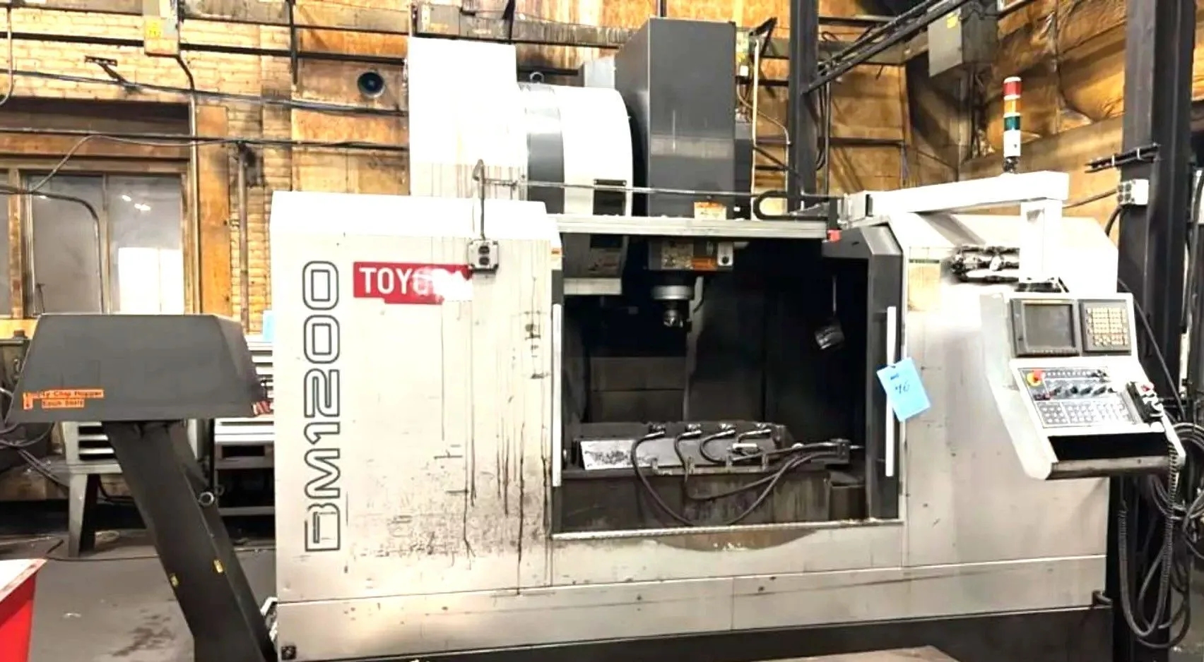 AWEA BM 1200 3-AXIS CNC VERTICAL MACHINING CENTER 50 TAPER,