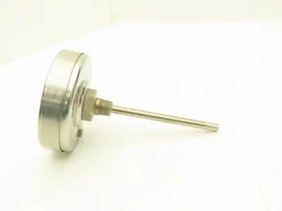 Reotemp AA/04/04/F43 Thermometer 4" Stem 1/4" NPT 3" Back 0-200° F Lot of 6