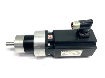 Used PARKER BRUSHLESS SERVO MOTOR 0 BRAKE W/ PM 62 GEAR UNIT 46:1 Servo Motors | Maverick Industrial Sales #1105326