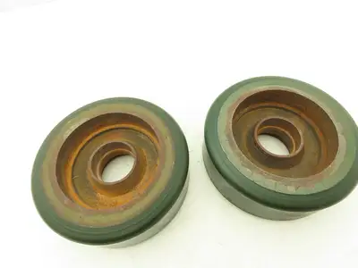 Raymond Thombert 2575A0 Industrial Wheel Resilient Solid 7x3.62" T103N Lot of 2